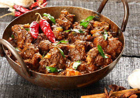 Asia tandoori lamb curry